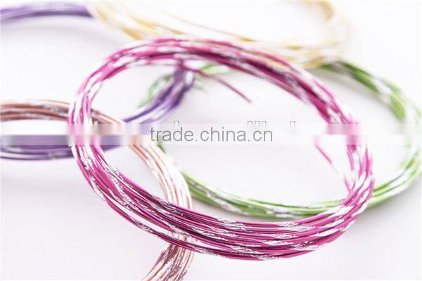 2mm colored diamond craft wire