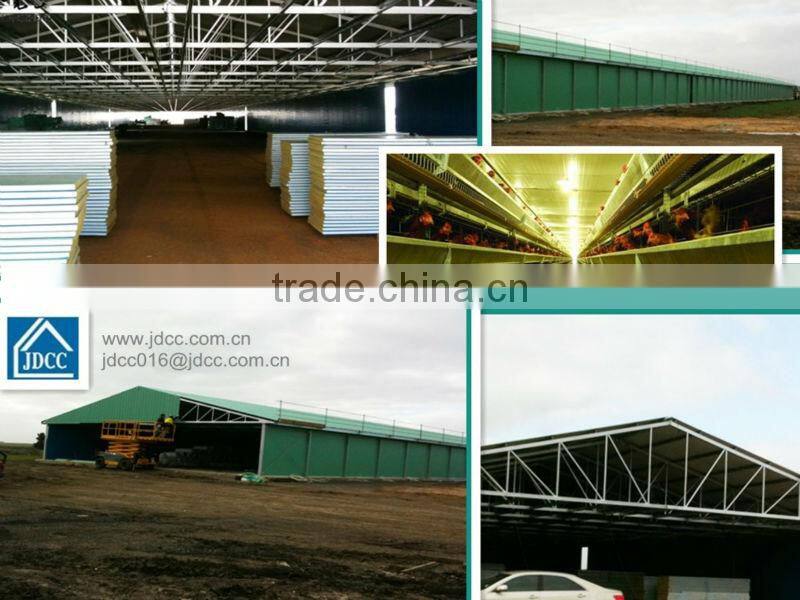 steel structure Poultry farm prefabricated warehouse