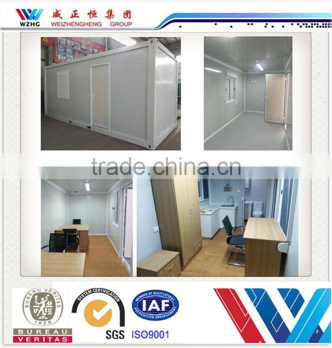 China supplier container prefab office container house hotel