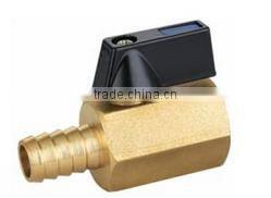 3/8 Inch Brass Mini Ball Valve Male and Female thread