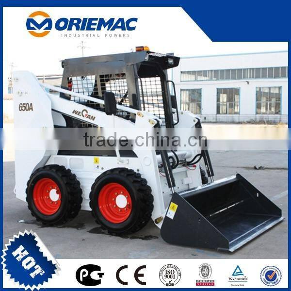 Wheel Skid Steer GM650A Skid Shovel Loader with good ocndition