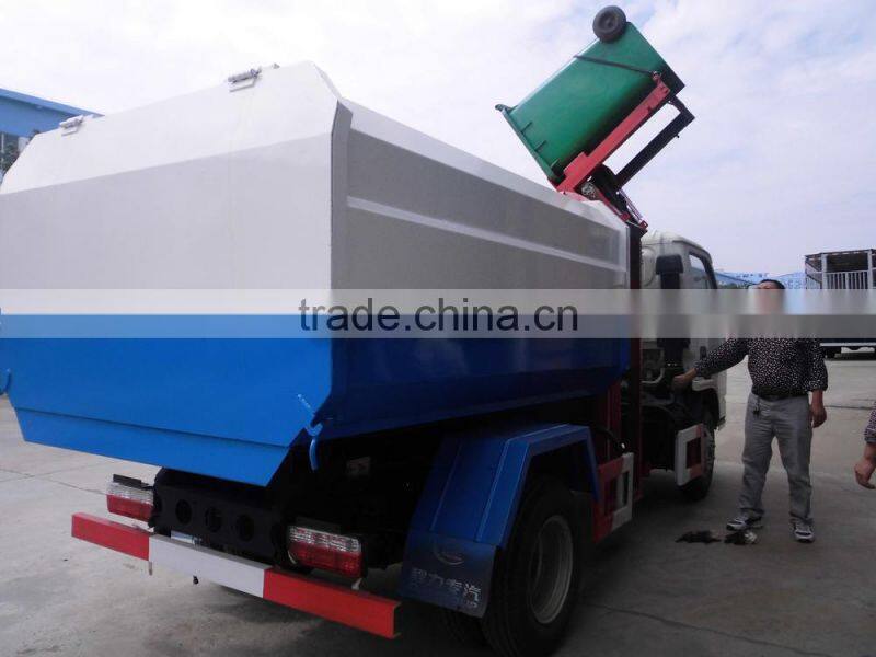 cheap price and very good used automatic loading garbage truck