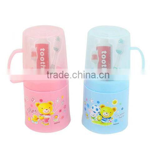 cute kids toothbrush cup washing set cup toothbrush holder