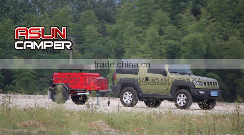 Off-road roof tent camper trailer X3