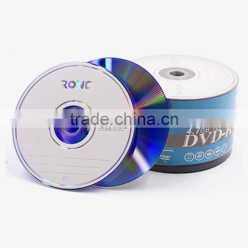 Single Layer Style 16X DVD Recording Speed Blank DVD-R Discs