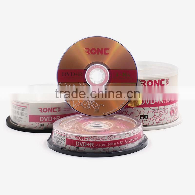 Digital Movie DVD-R DVD+R 4.7GB 8X 25 Disc Spindle