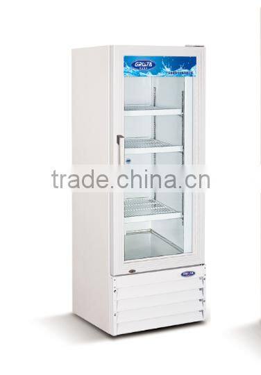 Single Glass Door Merchandiser cooler Showcase display G258F