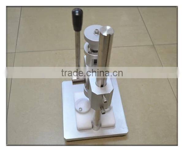 Hand operated perfume capping machine,15mm/18mm/21mm