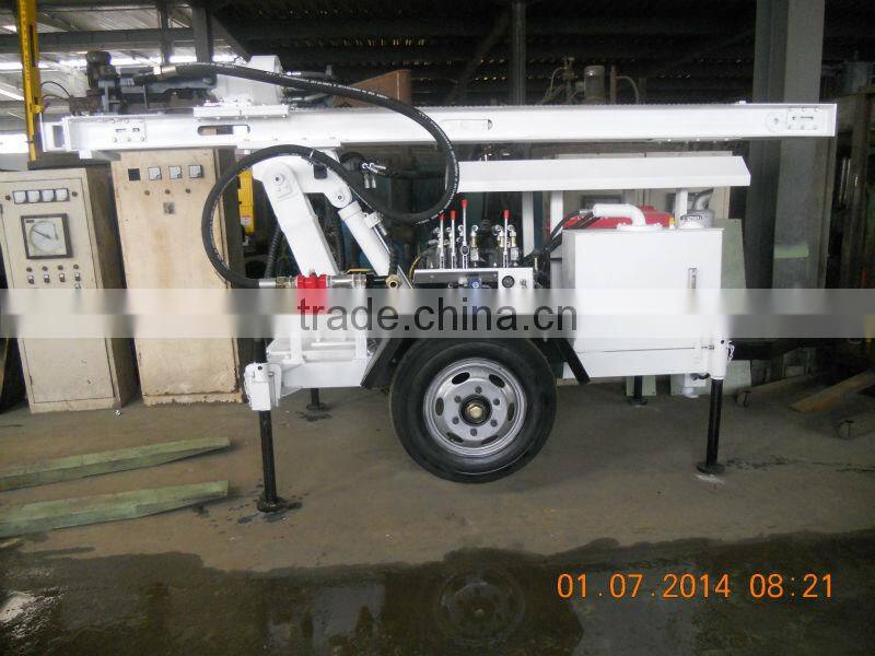 small portable water well drilling rig(CTQ-L100Y)