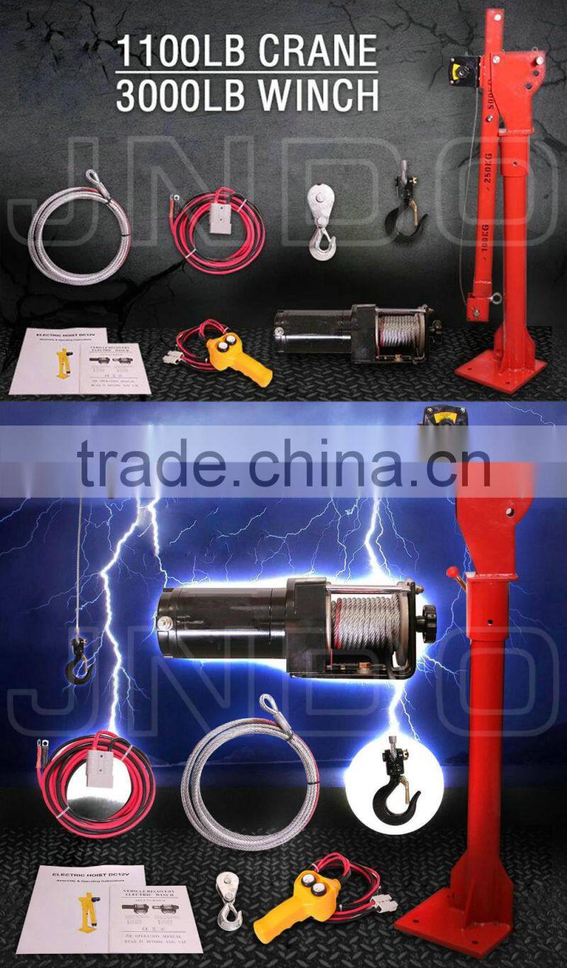 Top selling Portable 12v Electric Crane Hoist