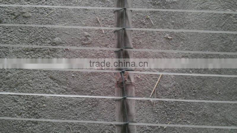 polyester material screen supporting wire, greenhouse wire with high breaking strength, anti uv wire polyester