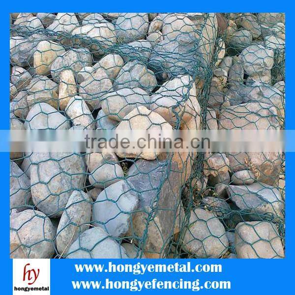 Hot-dipped Galvanised/ PVC Coated Gabion Box /Basket(Low Price,Factory)