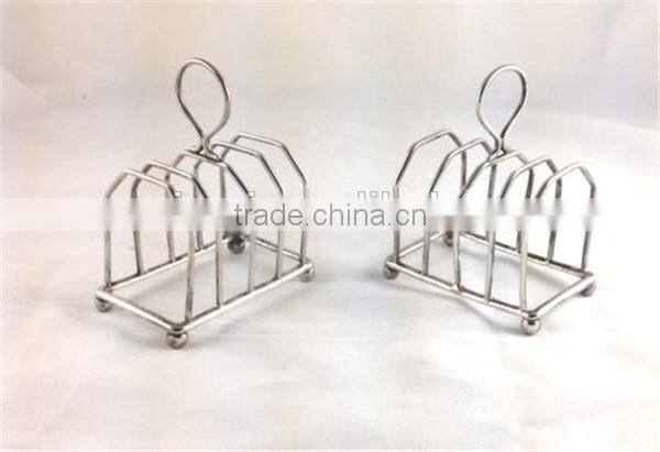 Wire Grid Table Top Business Card Display Rack