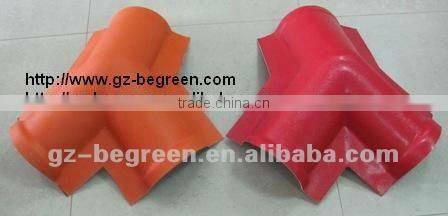 Heat Insulation Synthetic Resin Roofing Sheet Tile For Villa