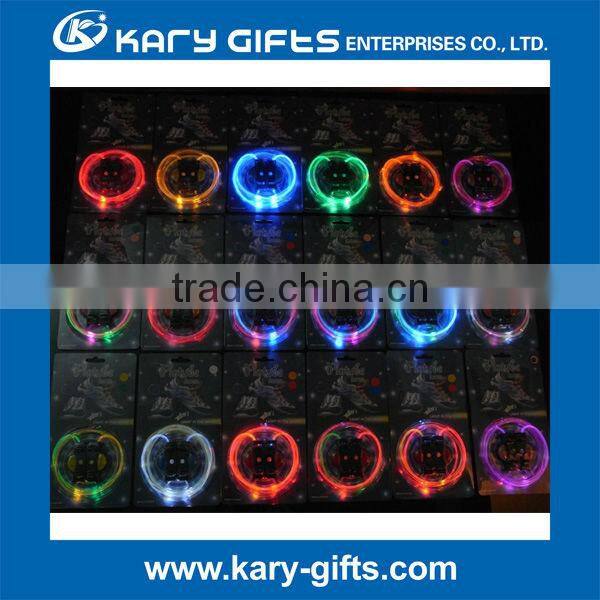 party glowing multi color changing led light up shoelaces