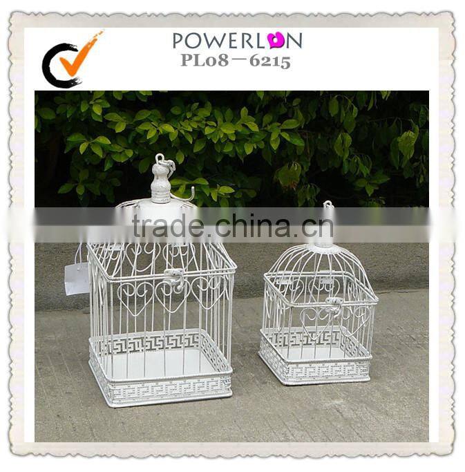 2015 Wholesale small decorative bird cages