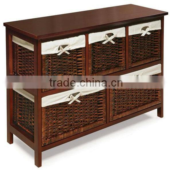 HOT Modern Beautiful Exquisite Low Price wicker wine cabinet
