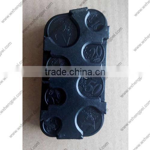European plastic coin holder/automobile coin holder