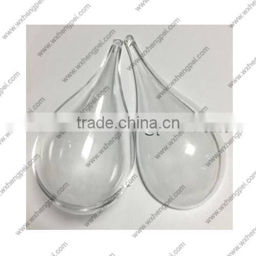 Cleverish portable cute transparent drip plastic storage jewelry wedding box kit