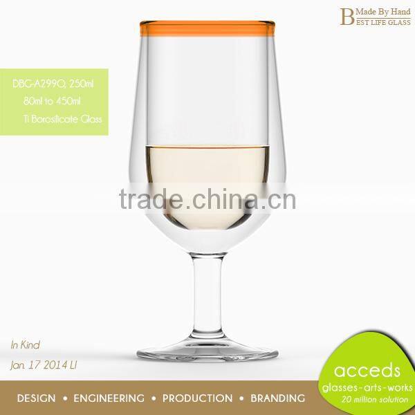 Crystal Novelty Personalized Handmade Stemware Soft Drink Cup