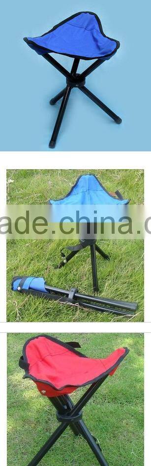 metal Outdoor Camping Triangle Fishing portable folding step stool
