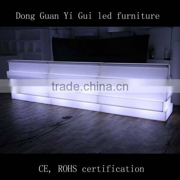 High Quality Party for Events Used Illuminated LED Outdoor Furniture table