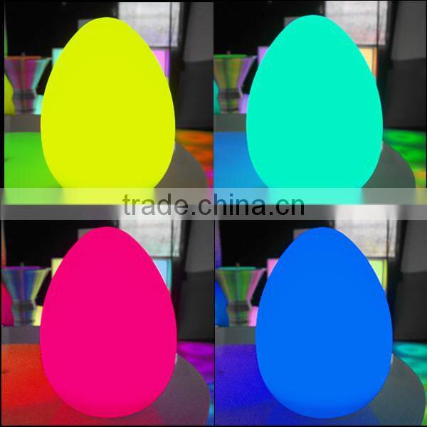 waterproof led PE material egg shape &hot sale ball light etc