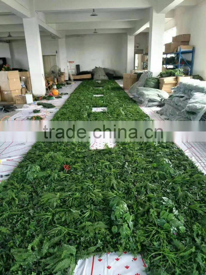 Factory price plastic plants artificial wall