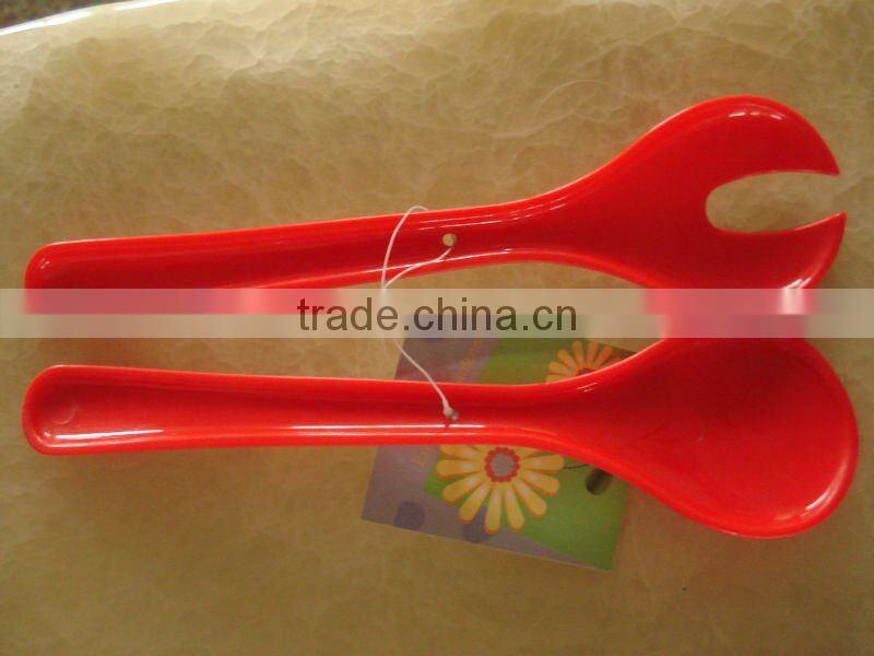 fork and spoon set for salad,plastic tableware
