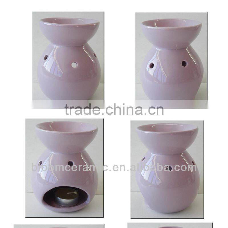 Ceramic simple oil burners for aromatherapy