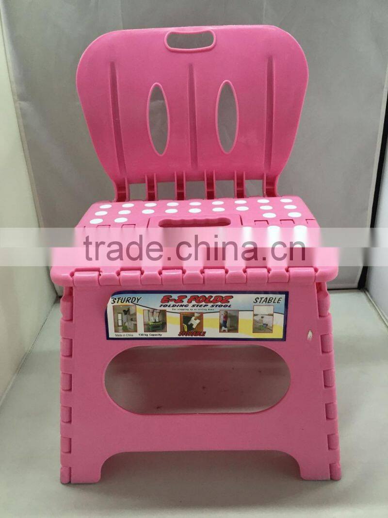 popular plastic chair with back for kids