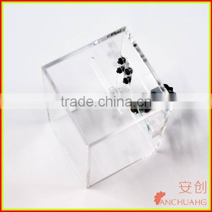 Wholesale Acrylic donation box/vote box with lock