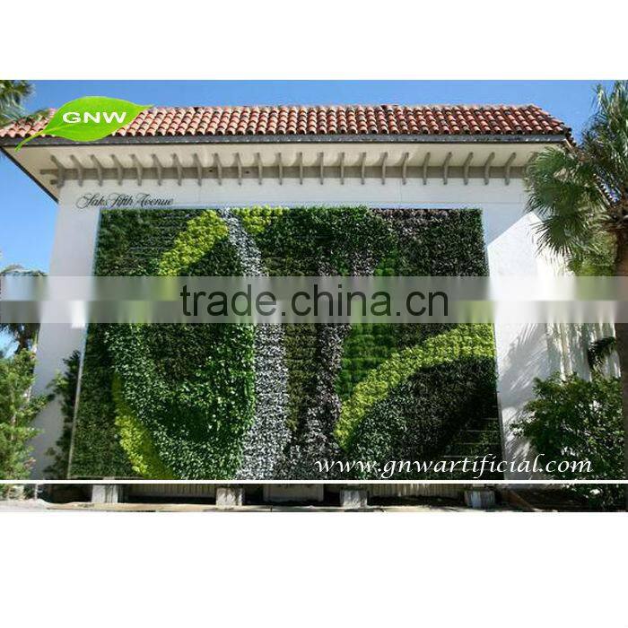 GNW GLW065 fake vertical wall garden plans living retaining for home hotel