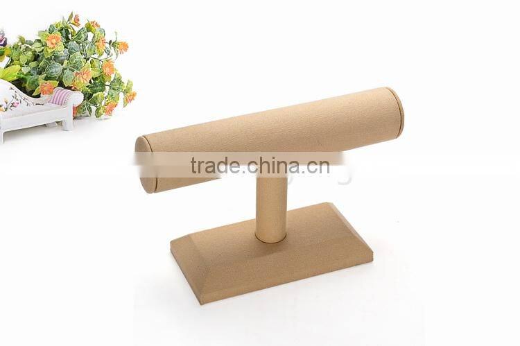 Simple linen jewelry display stand for bracelet