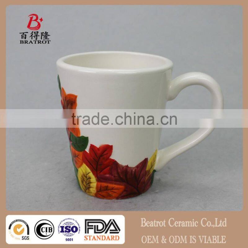 Bone China Tea Cup with Handle
