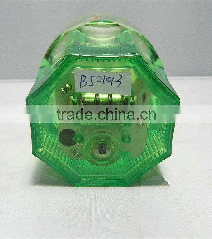 2017 Hot sales new design plastic led flashing christmas decor with plastic cup