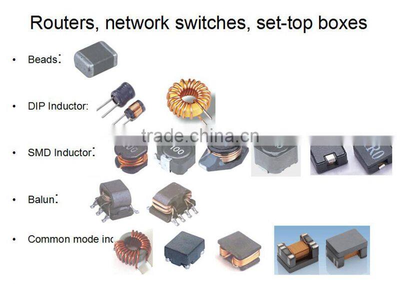 Radial Choke Wire wound Ferrite Core Power Inductor Toroidal Power Choke Coil Inductor