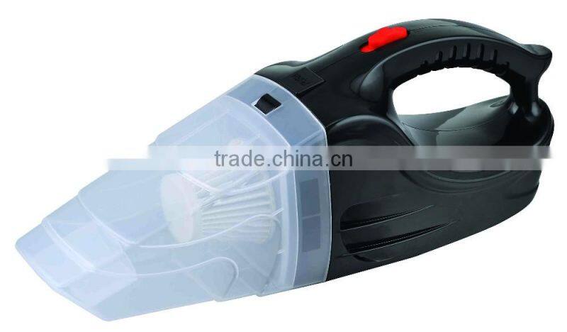 Car Vacuum Cleaner with Inflation lighting manometry , 12V 3000PA Suction Portable Handheld Wet Dry Auto Hand Vacuum
