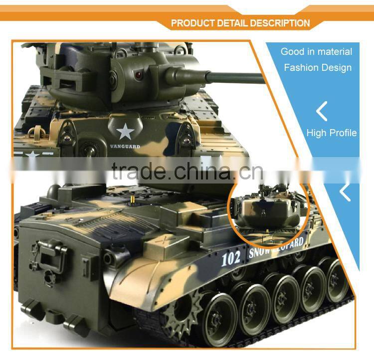 King Tiger RC Tank With Shooting Smoke rc tank 1:16 bb Henglong RC Tank
