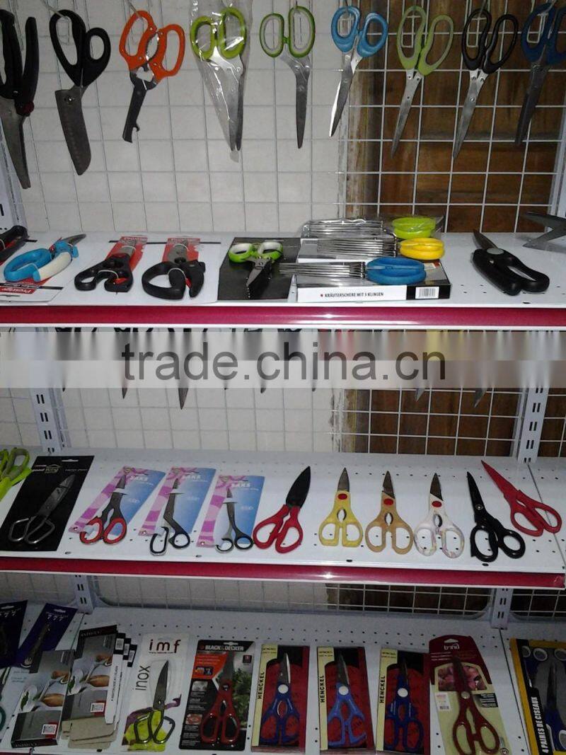 Colorful Wooden Handle Professional Kitchen Scissor