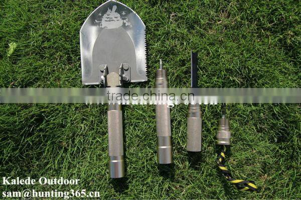 Adjustable multifunction folding shovel for hunting