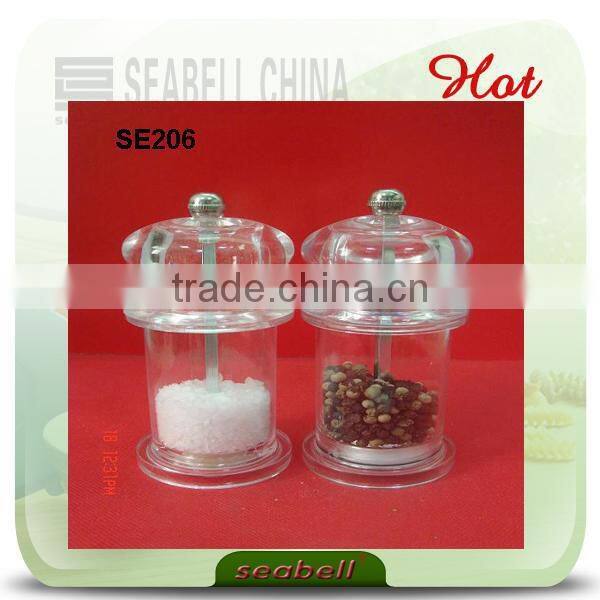 SE206 new acrylic pepper mill