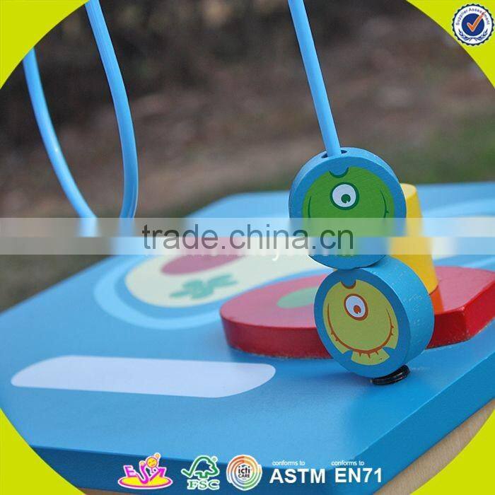 2017 wholesale educational toys wooden bead maze for toddlers W11B134
