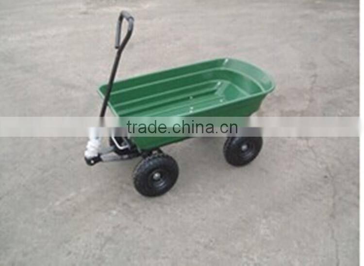 four wheel durable small garden tool cart