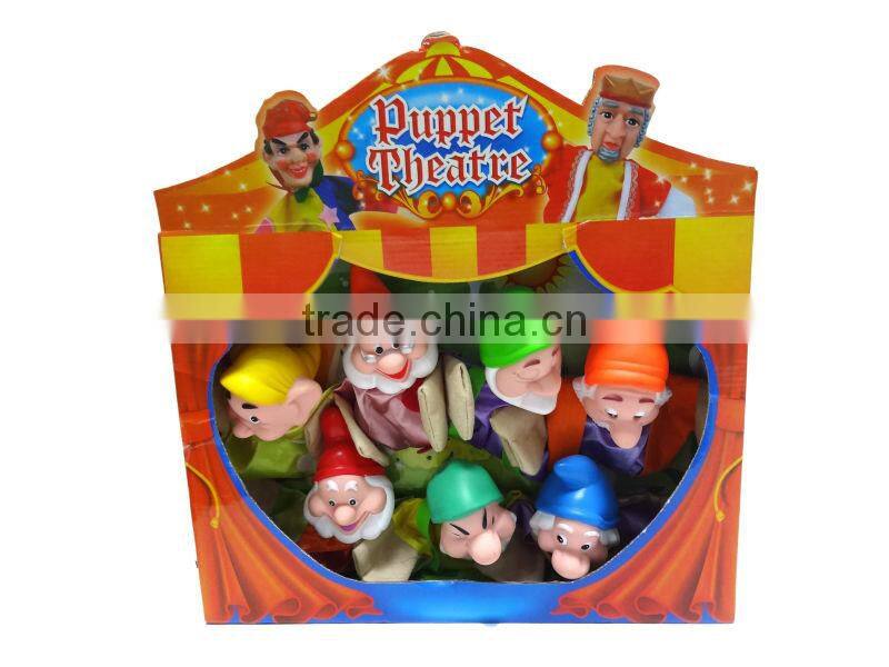 hot selling puppet theatre toys rubber material puppet toys wholesale