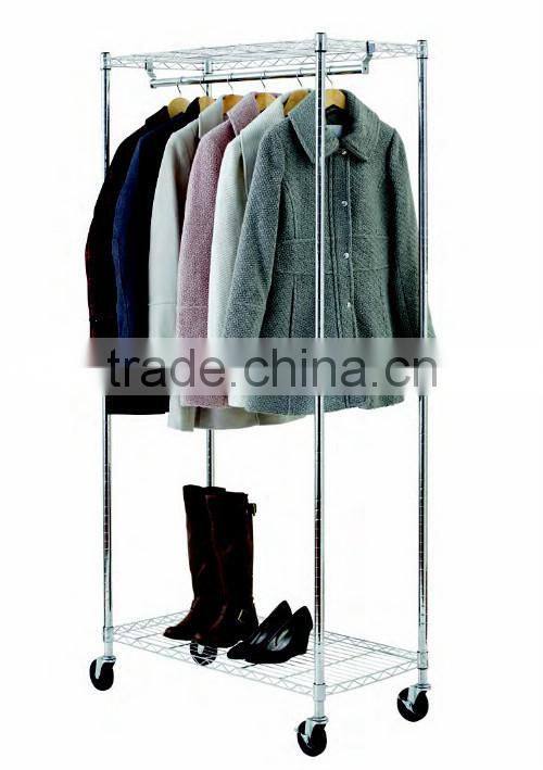 good sale!! EU and USA fashionable model clothes wire shelving/rack/shelf