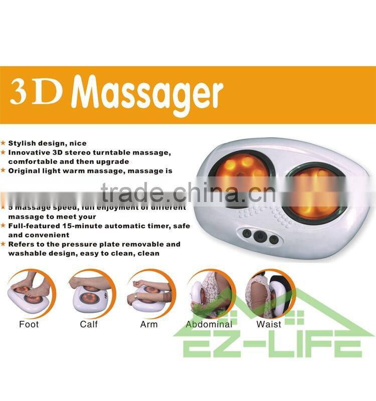 2017 Vibrating Portable Neck Massage Pillow with heating