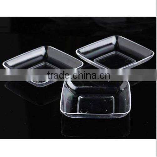 CUSTOM TINY Plastic bowl,tiny square plastic bowl maker,custom tiny square plastic bowl maker