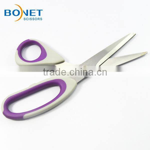 SHO0018-23 CE Certificated PP+TPR various kinds plastic household scissor set