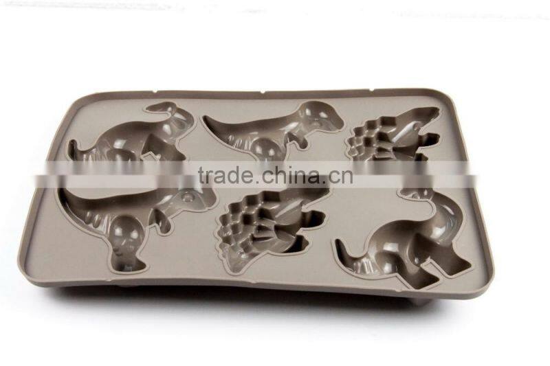 11201 silicone dinosaur shaped cake mold